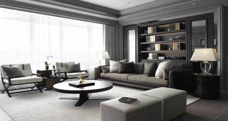 灰色系簡約風格空間