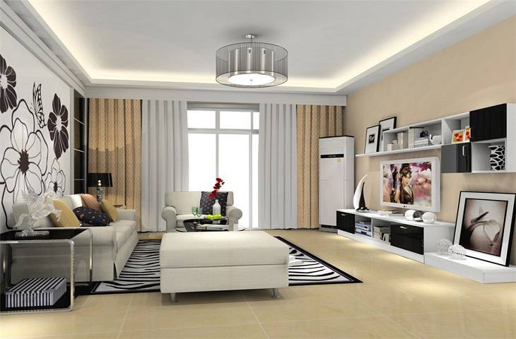 帝金御簡約復古風+黑白經典客廳家居