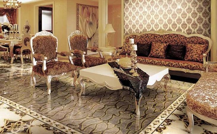 歐式客廳整體家具設計效果圖