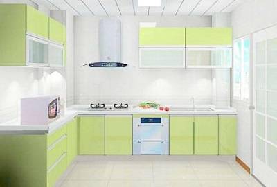 整體櫥柜營造出個性化的廚房環境